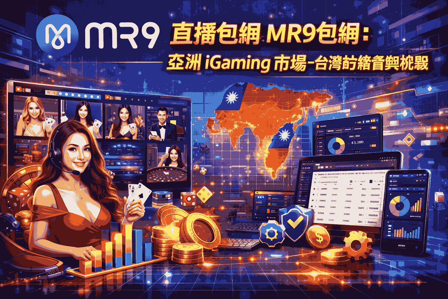 直播包網 MR9包網：亞洲 iGaming 市場—台灣的機會與挑戰