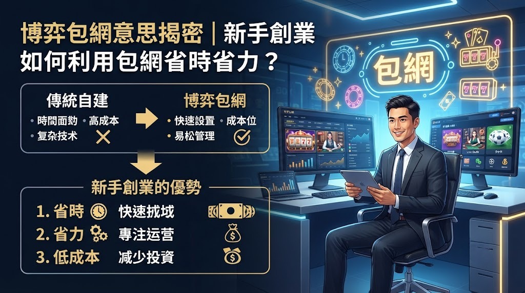 新手創業如何利用包網省時省力？